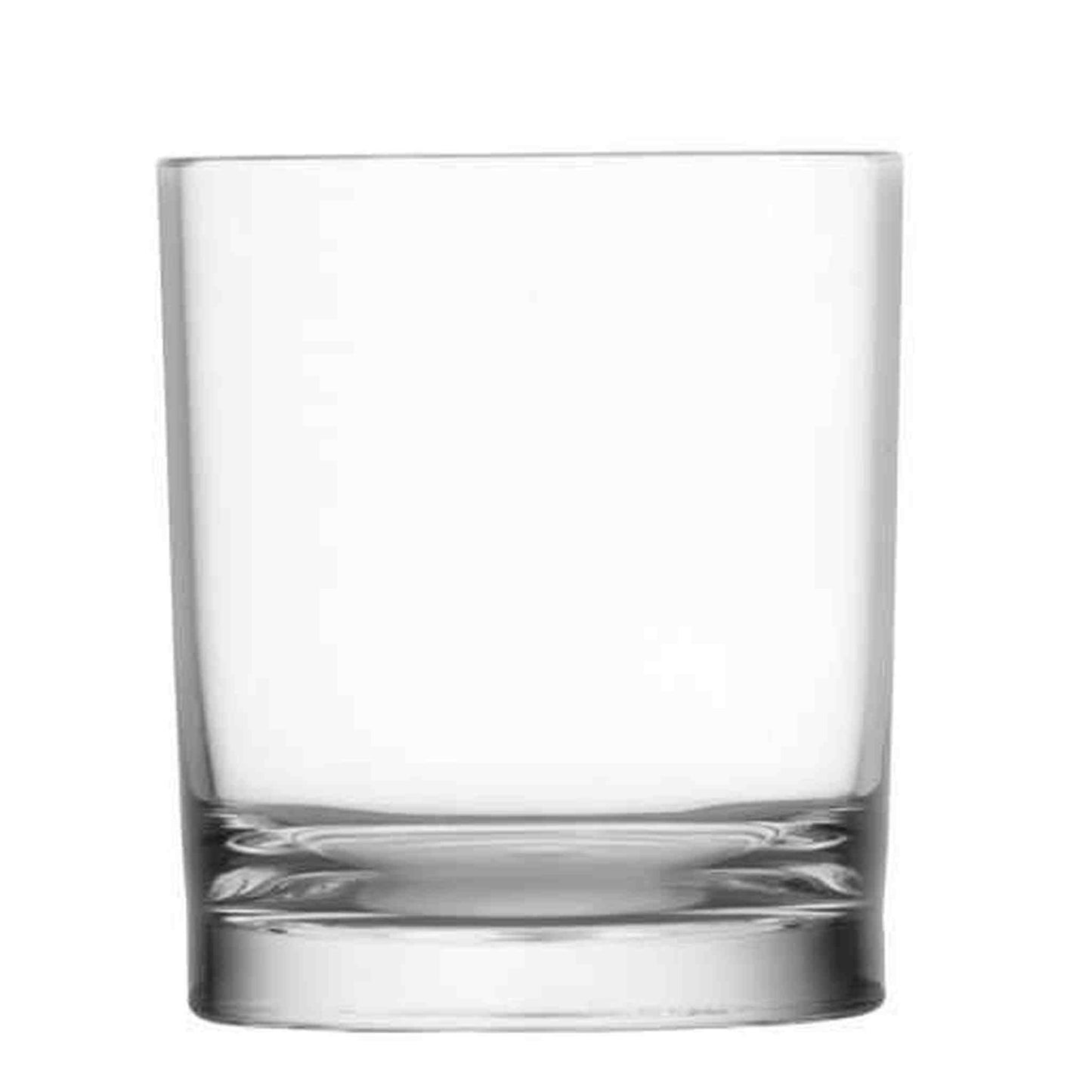 Acrylic clear tumbler 14oz durable plastic double old fashioned glass for summer drinks