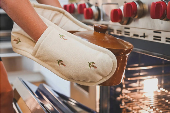 Flora Double Oven Mitt - Curated Home Decor