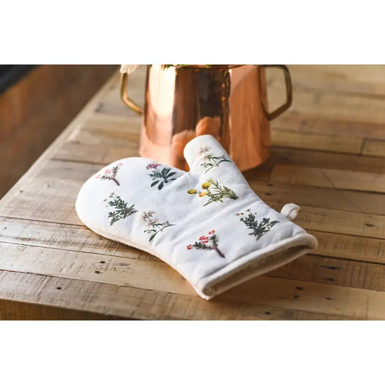 Flora Oven Mitt - Curated Home Decor