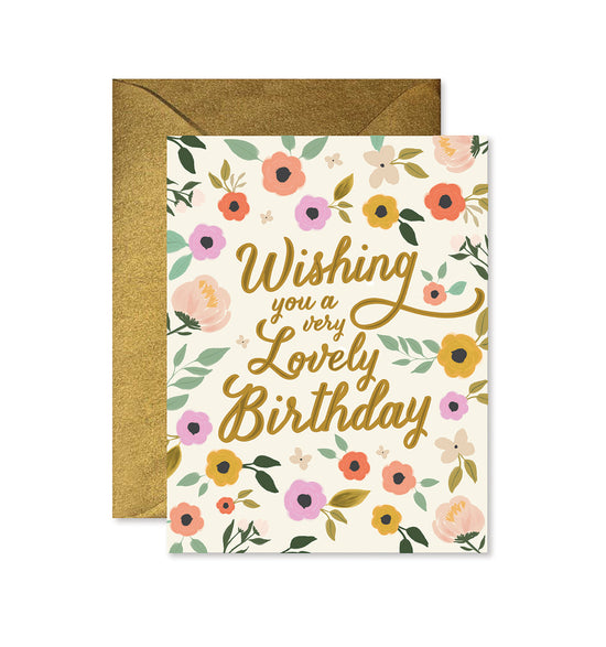 Lovely Birthday Greeting Card - Curated Home Decor