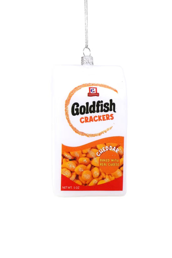 Goldfish Crackers Bag Ornament - Curated Home Decor