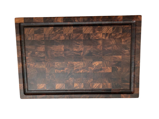 End Grain Walnut Cutting Board - Curated Home Decor