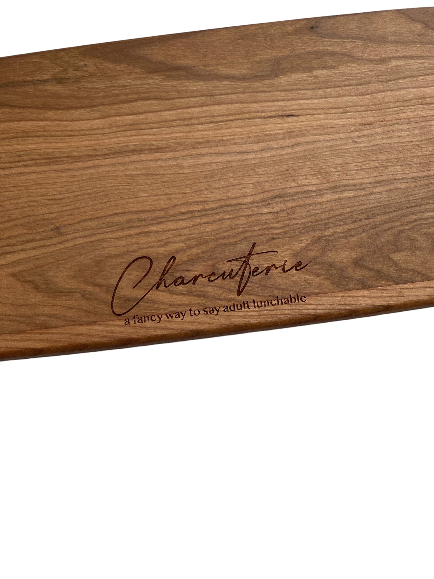 Charcuterie Wood Board Engraved Large - Curated Home Decor