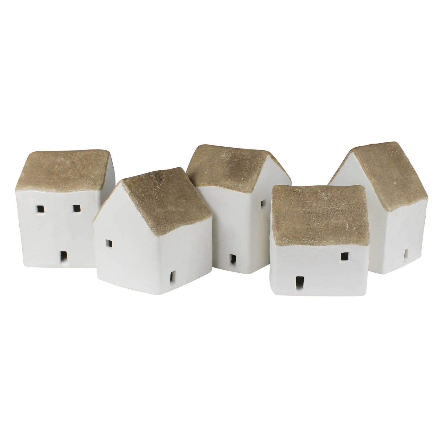 Ceramic Village Cottage - Curated Home Decor