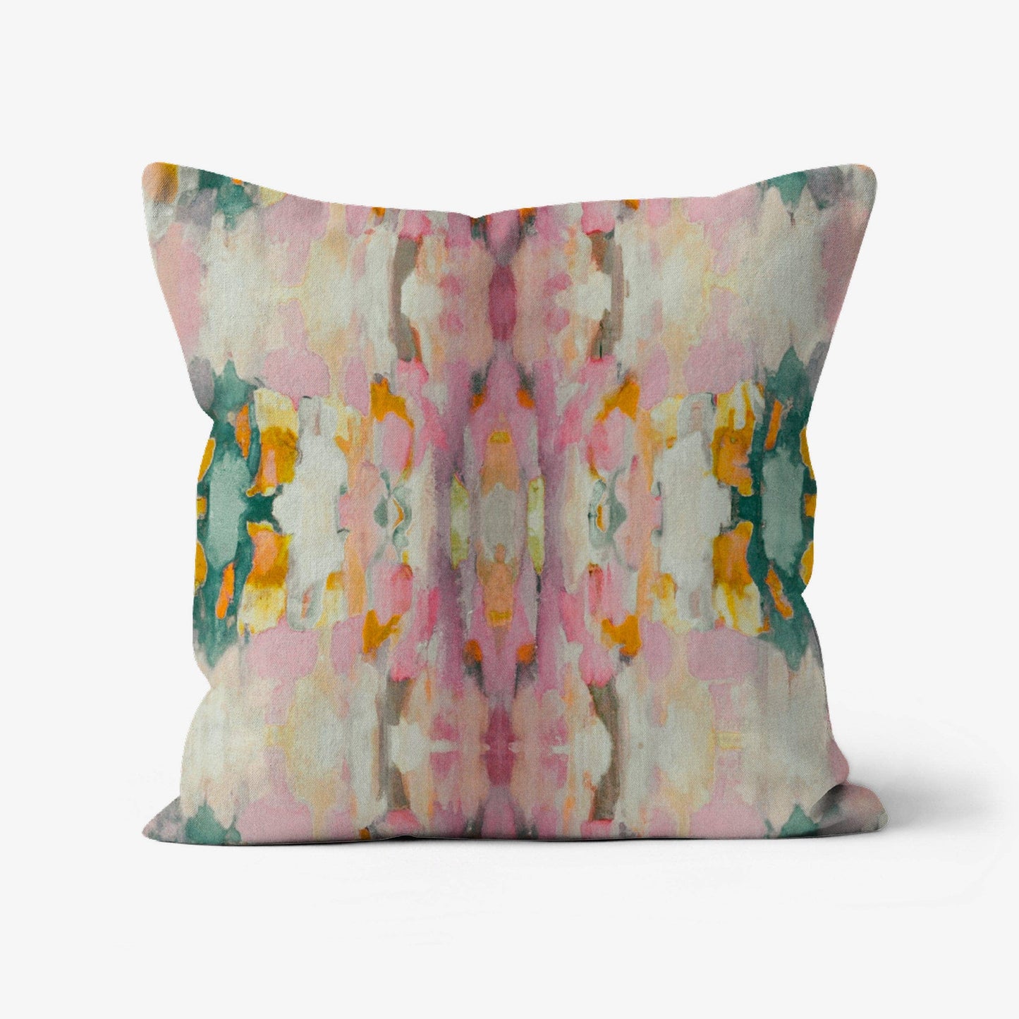 Layla Decorative Abstract Modern Art Kaleidoscope Pillow - Curated Home Decor