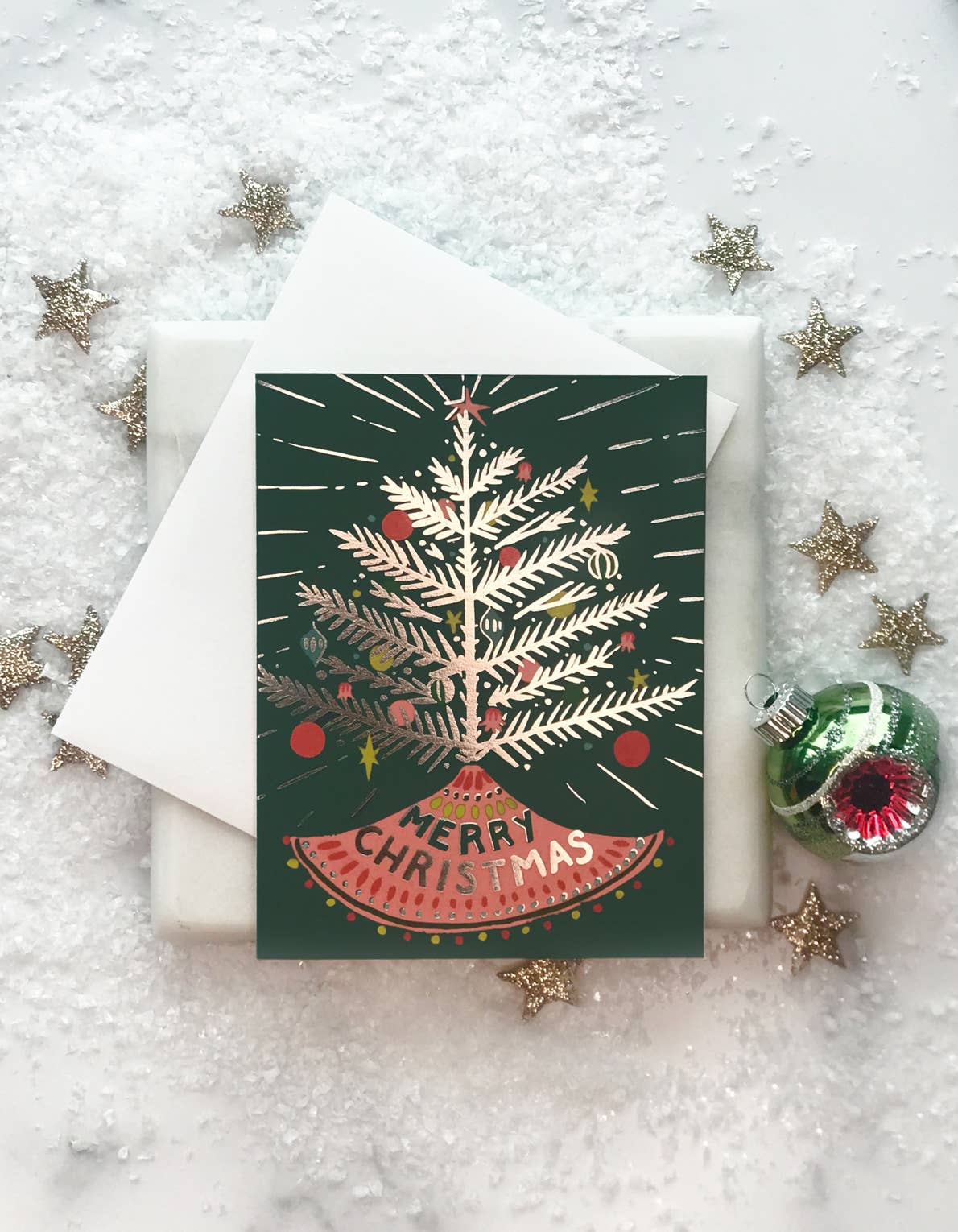 Aluminum Tree Card - Curated Home Decor