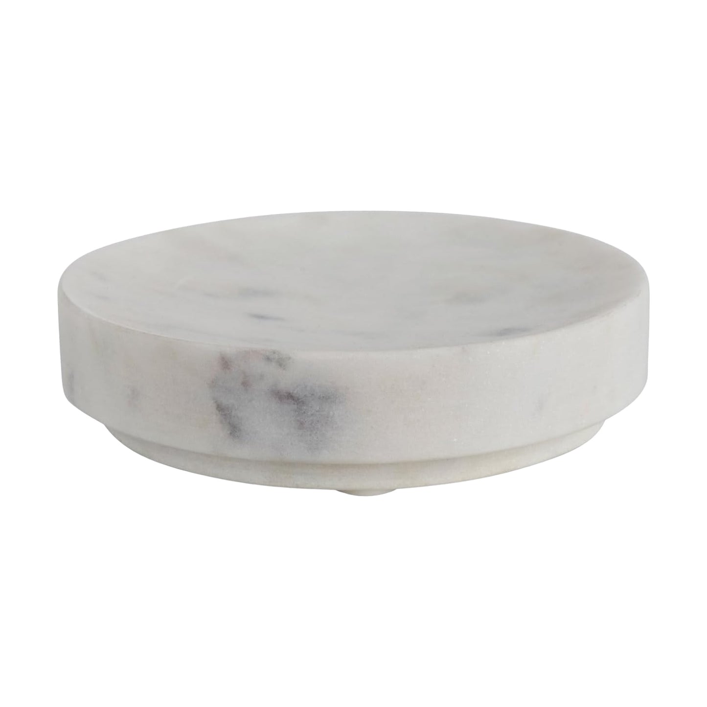 Round Marble Soap Dish