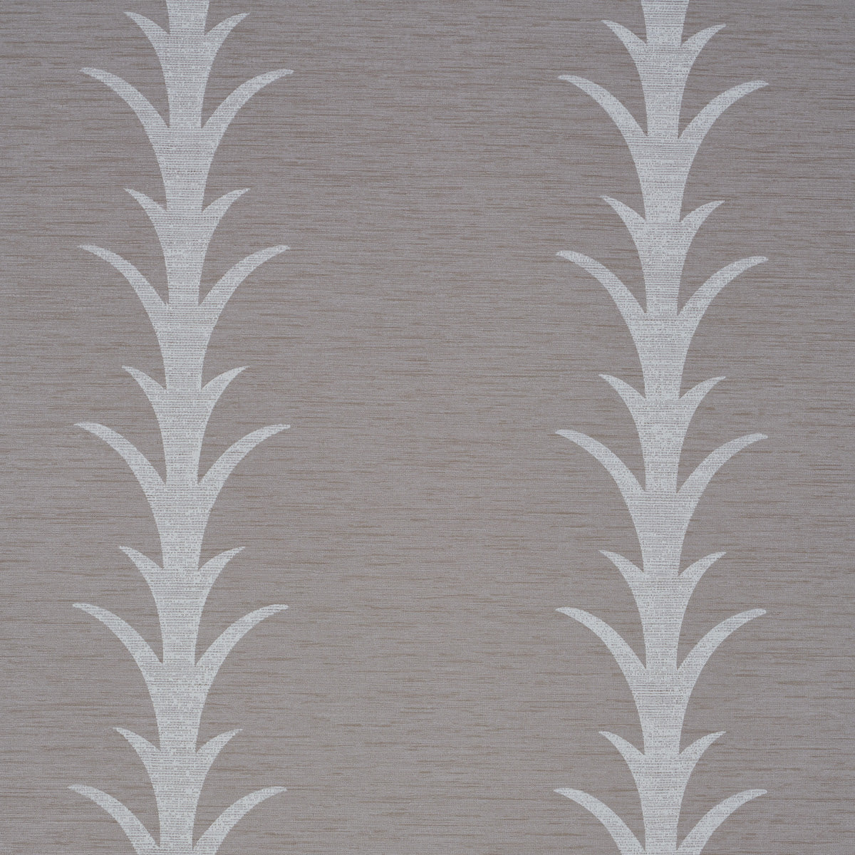 Load image into Gallery viewer, Schumacher Acanthus Stripe Vinyl Gret Wallpaper
