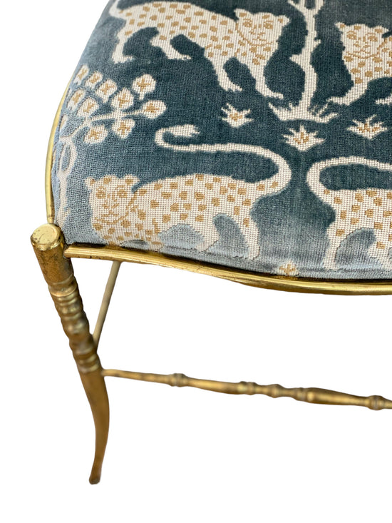 Vintage Brass Chiavari Chair - Curated Home Decor