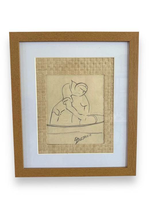 Original Line Drawing - Curated Home Decor