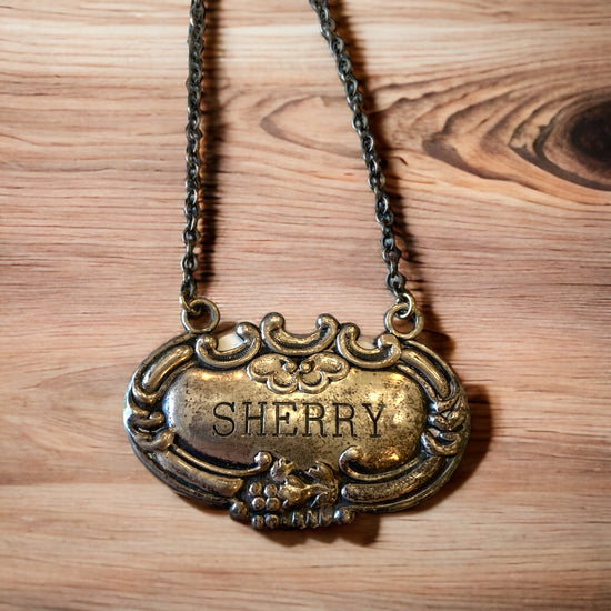 Load image into Gallery viewer, Vintage Sherry Tag - Curated Home Decor
