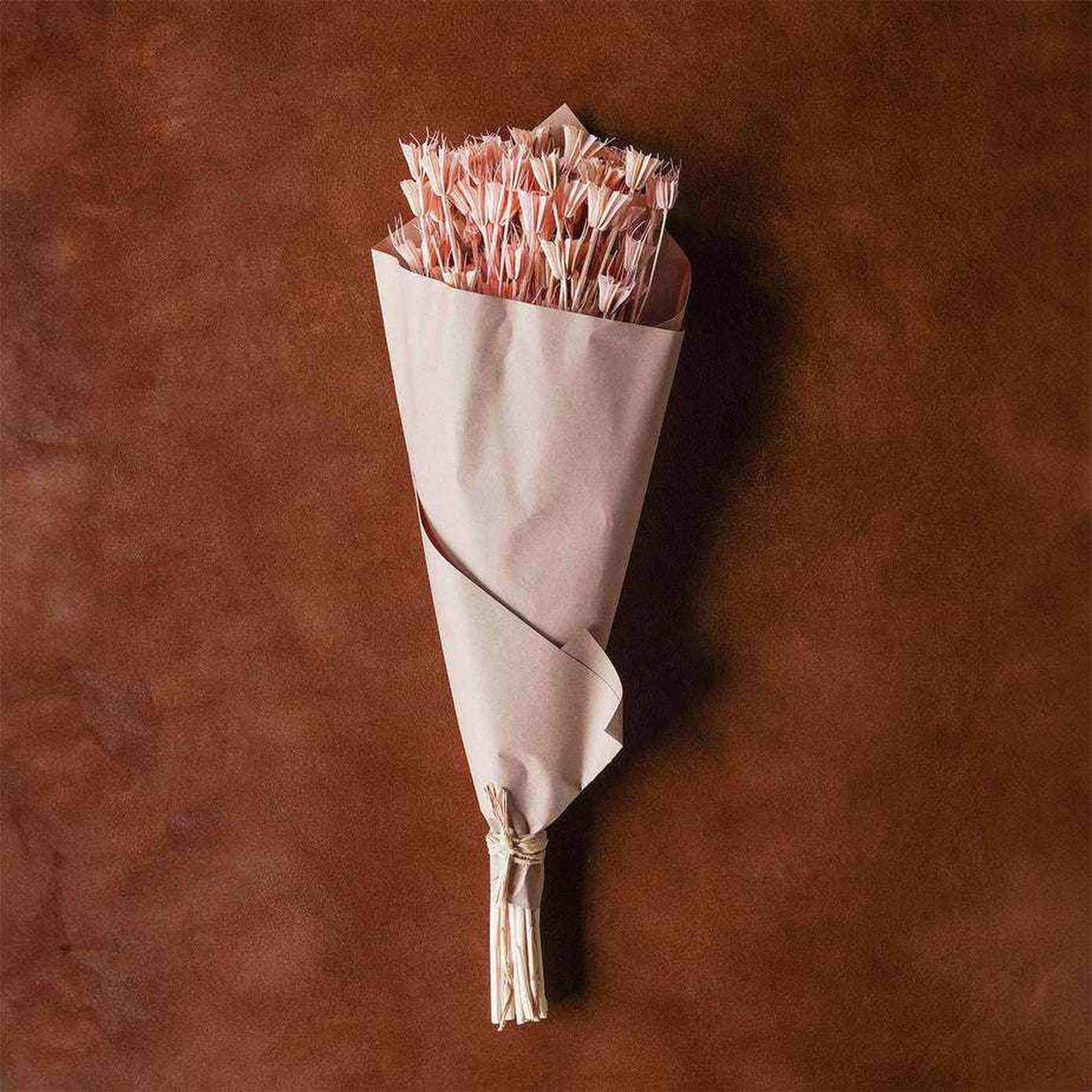 
                  
                    Dried Blush Floral Bouquet Wrapped Assorted 20” - Curated Home Decor
                  
                