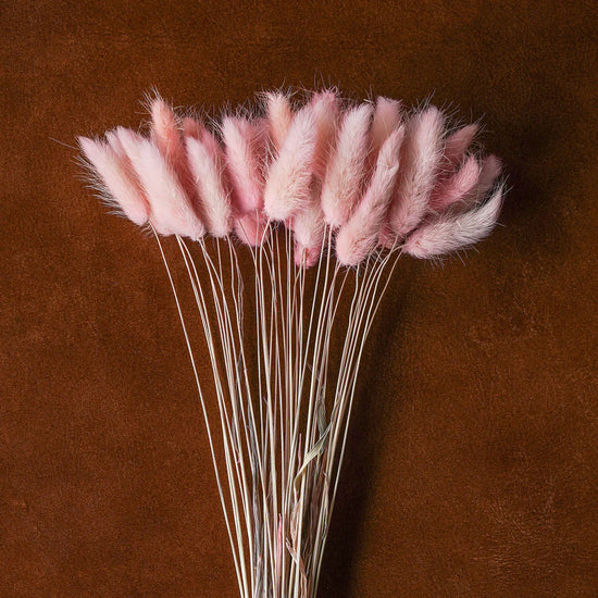 Mixed Dried Grasses and Blush Florals, 20"