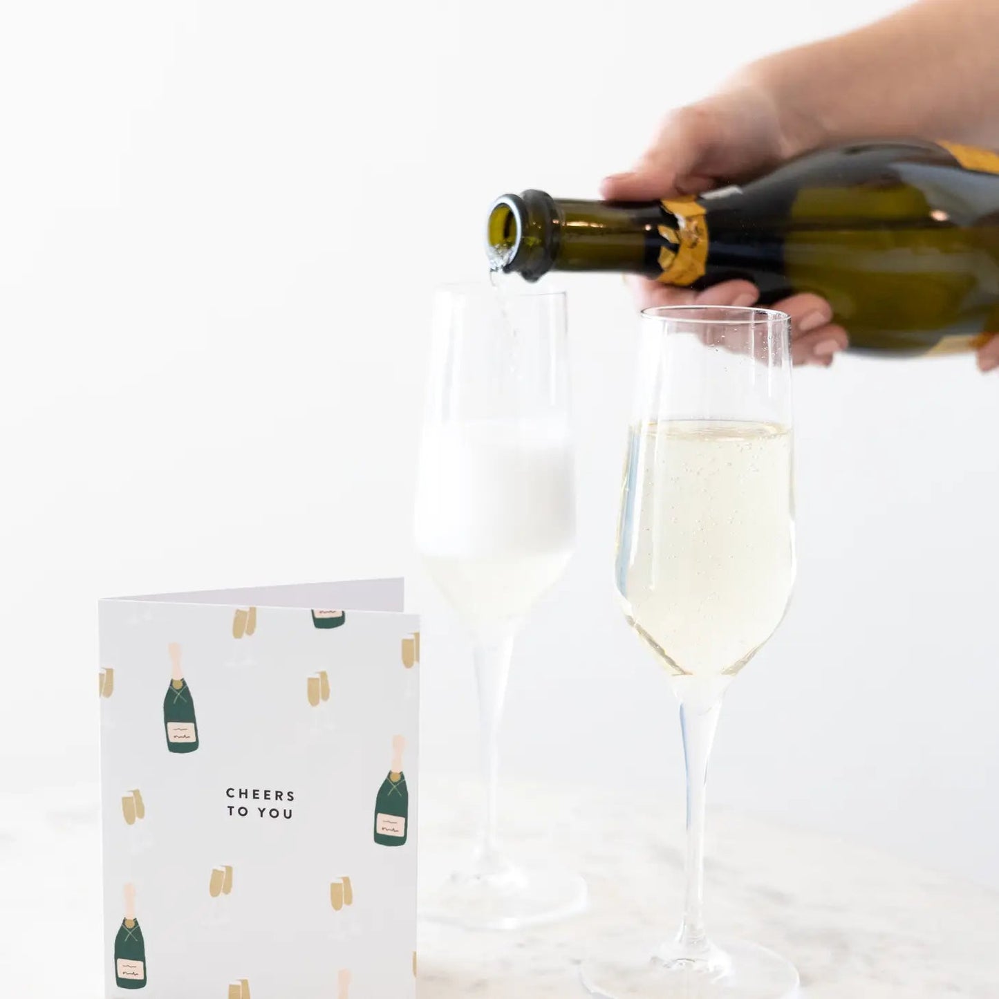 Cheers to You Card - Curated Home Decor