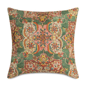 Oscar de la Renta Granada Print Throw Pillow 22” - Curated Home Decor