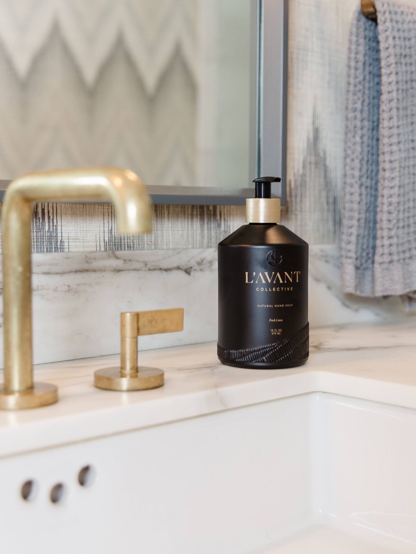 Fresh Linen Hand Soap - Curated Home Decor