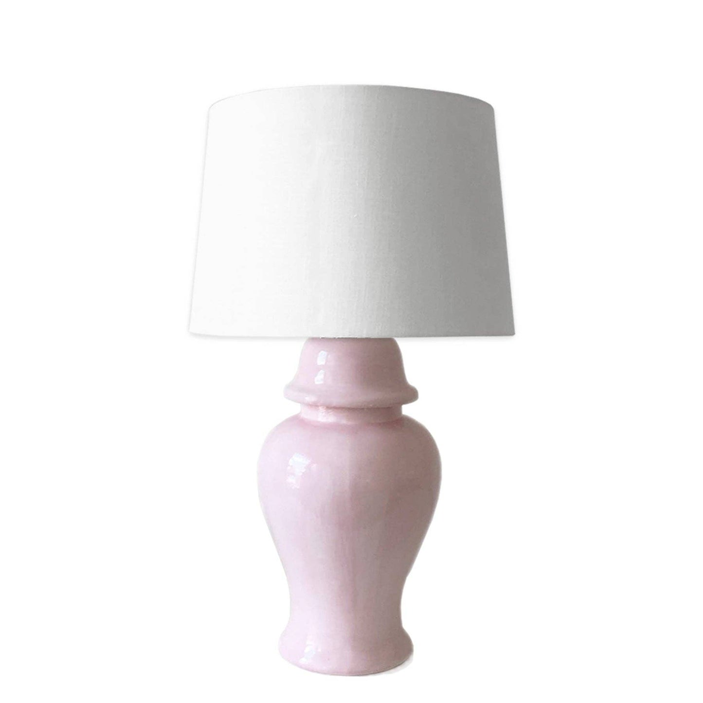 Cherry Blossom Light Pink Ginger Jar Lamp - Curated Home Decor