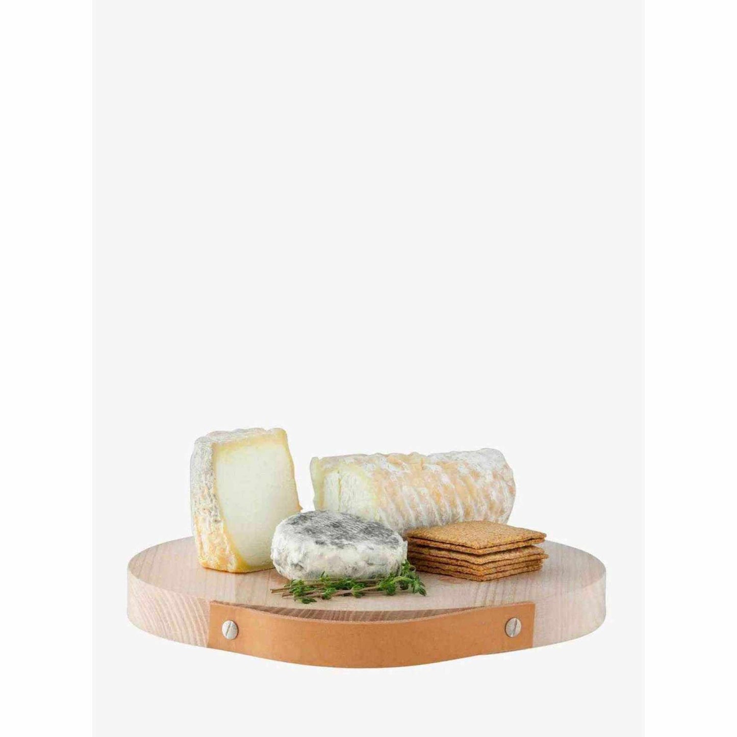 
                  
                    9.75in Utility Board Ash & Leather Handle - Curated Home Decor
                  
                