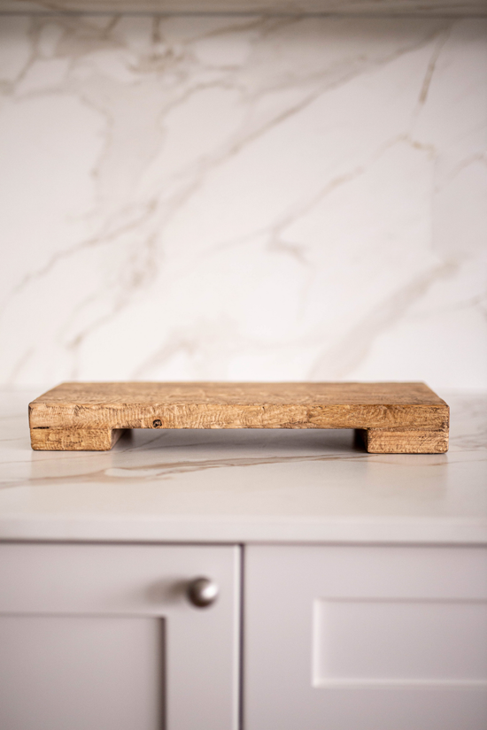 Trivet Riser Elm Wood - Curated Home Decor