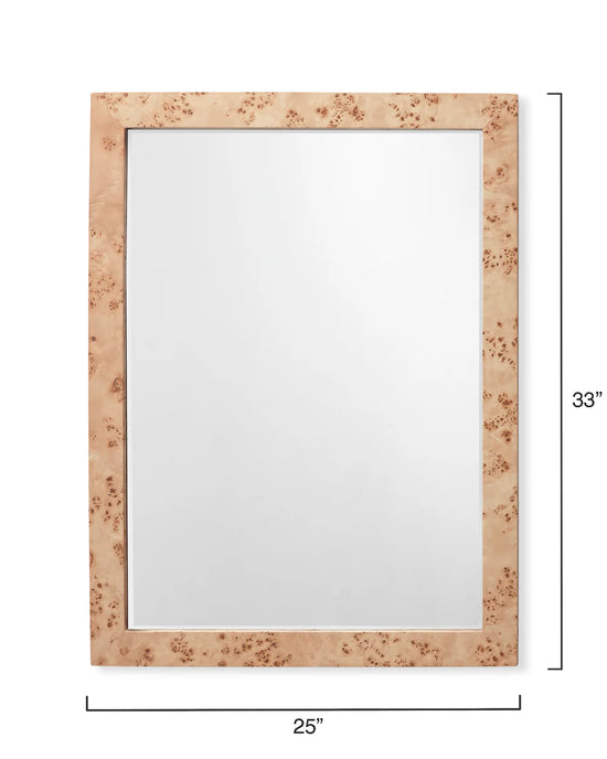 Chandler Burlwood Rectangle Mirror