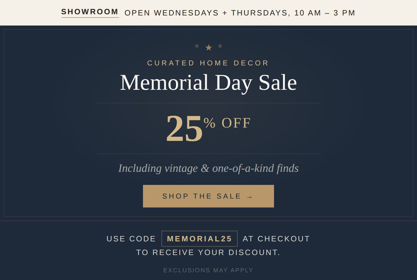 Curated Home Decor