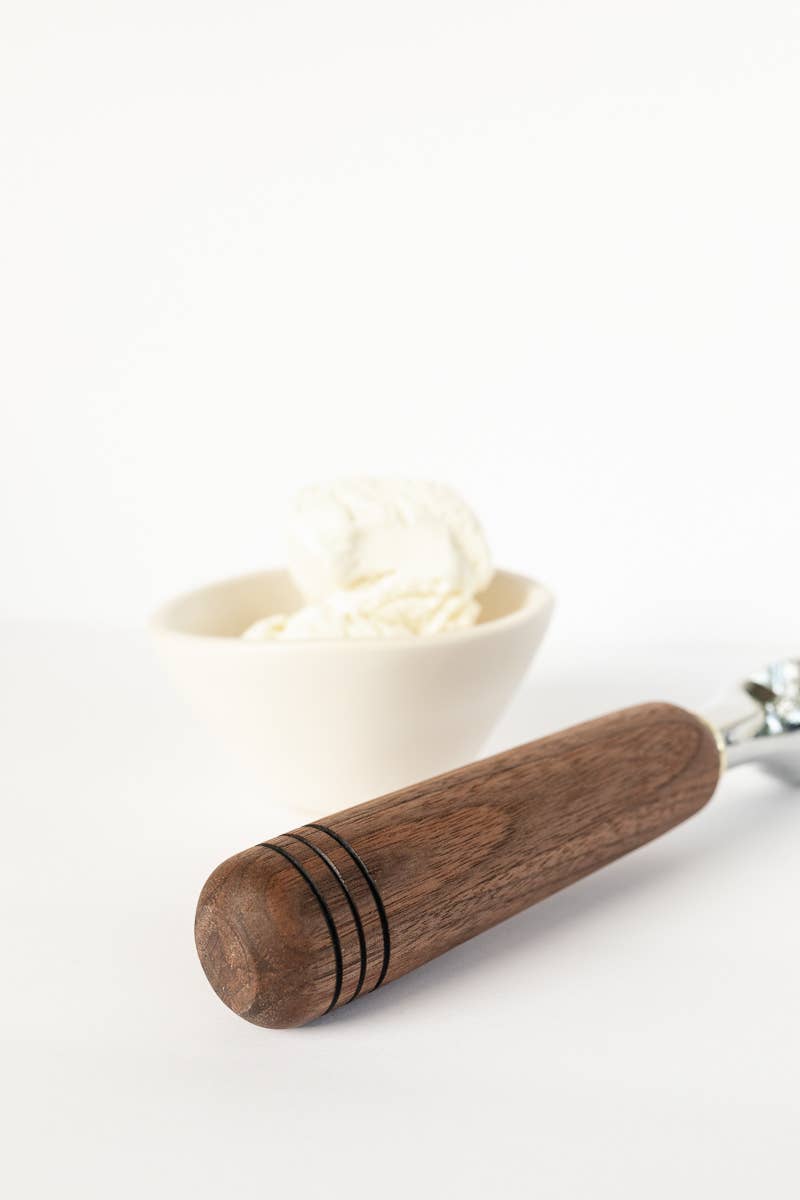 Black Walnut Ice Cream Scoop - Curated Home Decor