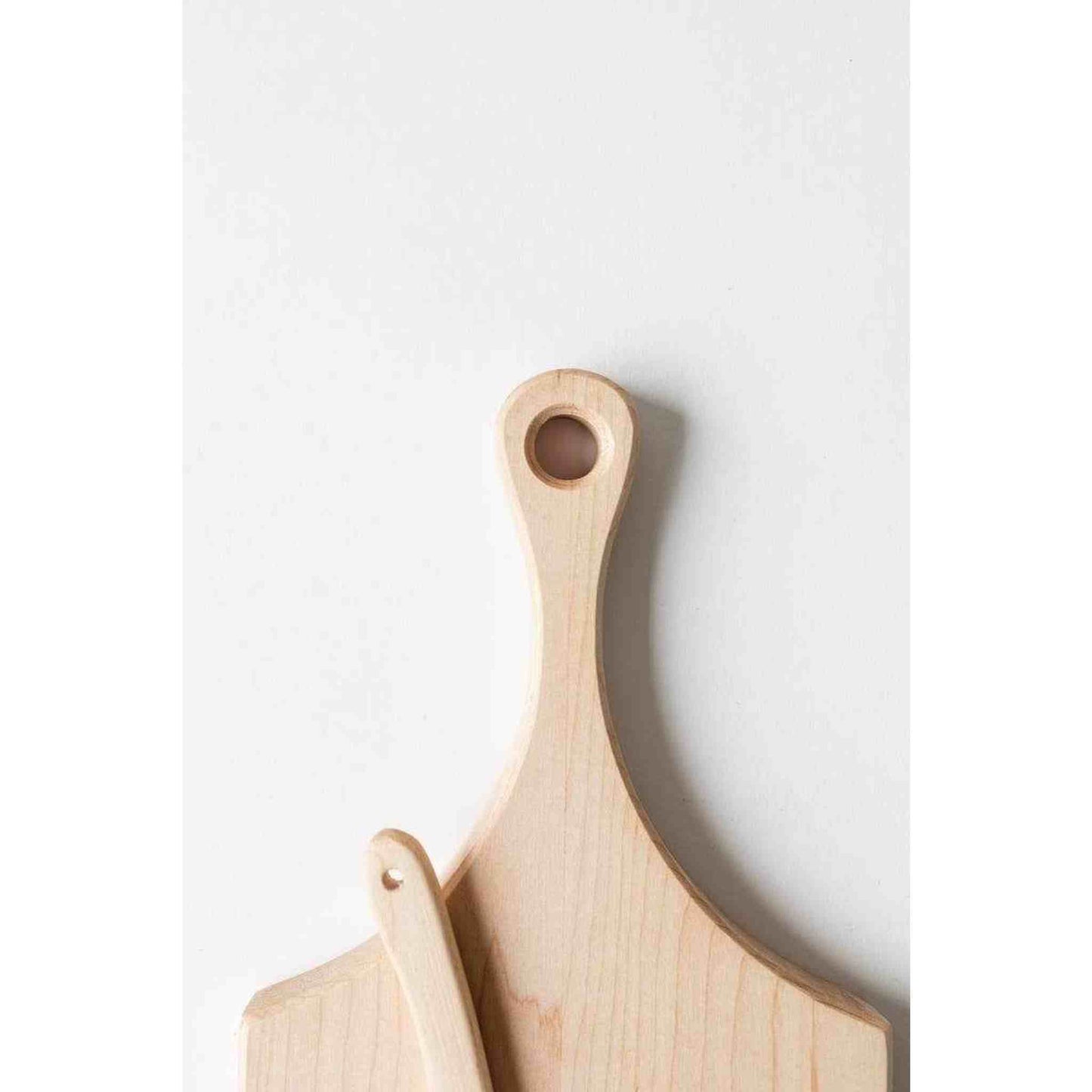 Maple Cheese Board with Wooden Spreader - Curated Home Decor