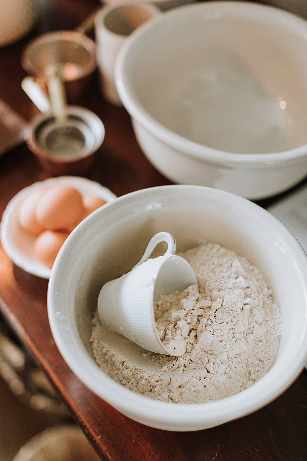 Large Stoneware Ceramic Mixing Bowl - Curated Home Decor