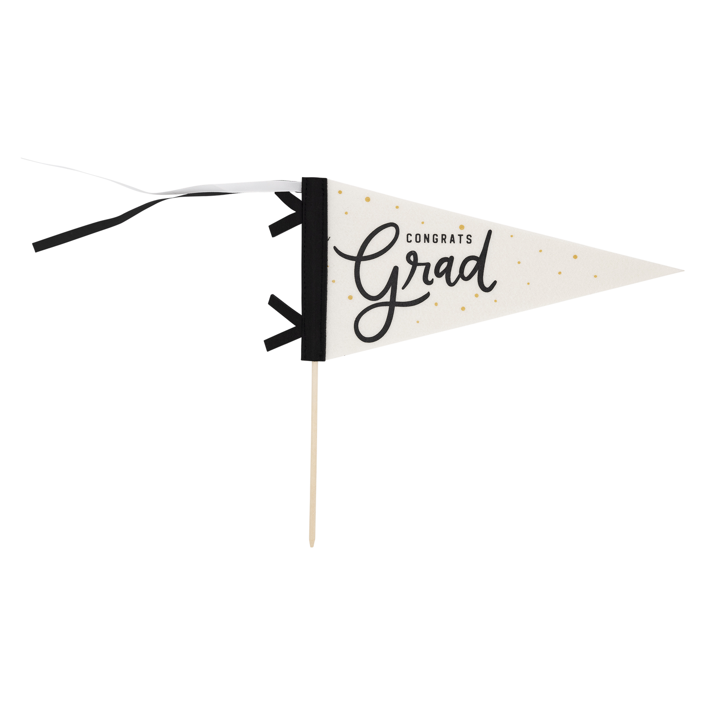 Congrats Grad Felt Pennant Banner - Curated Home Decor