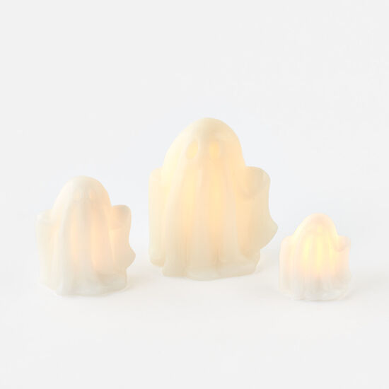 Flameless Ghost Candle Set of 3 - Curated Home Decor