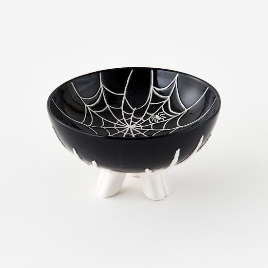 Spider Web Clay Bowl - Curated Home Decor