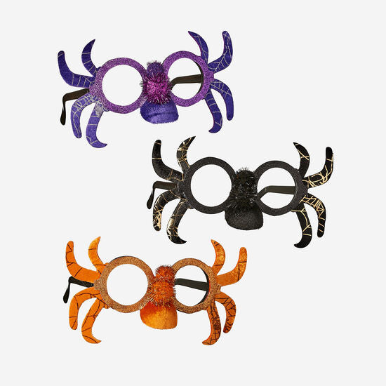 Halloween Spider Glasses - Curated Home Decor