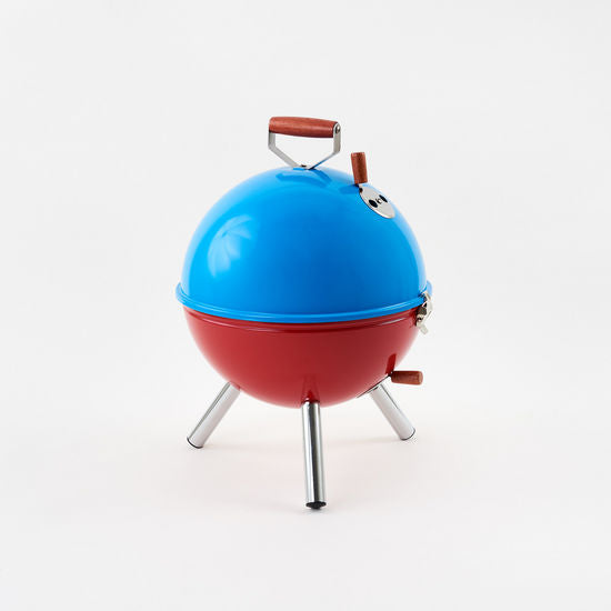 Red and Blue Mini Barbecue - Curated Home Decor