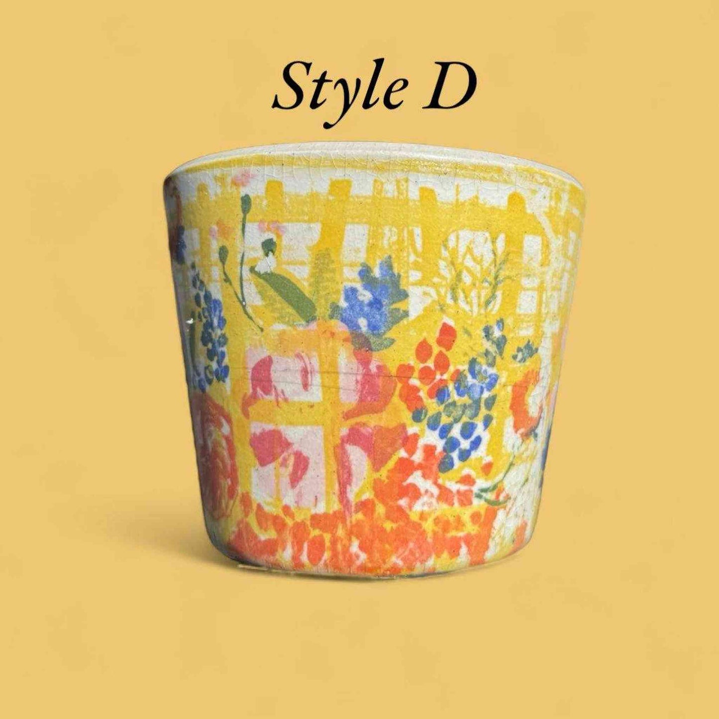 
                  
                    Colorful Pot Planter - Curated Home Decor
                  
                
