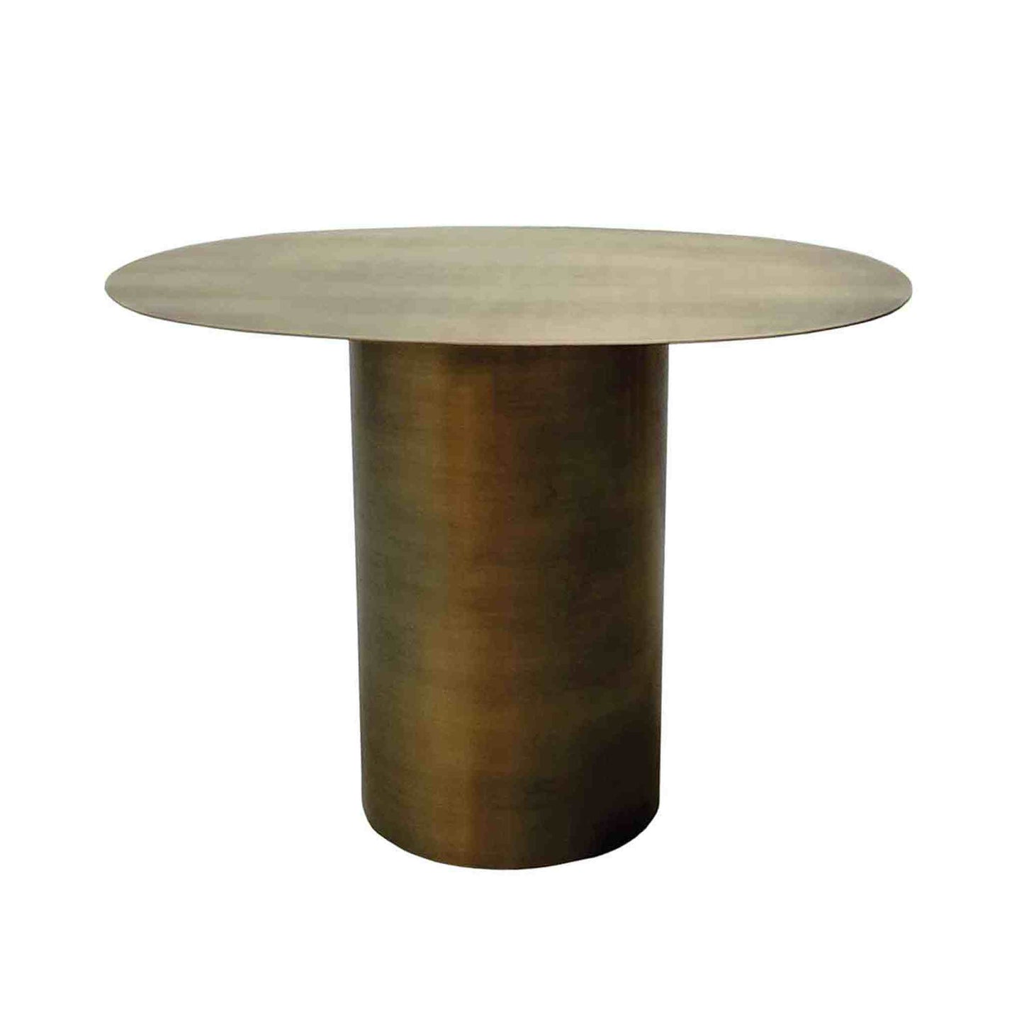 
                  
                    Modern Antique Gold Metal End Table - Curated Home Decor
                  
                