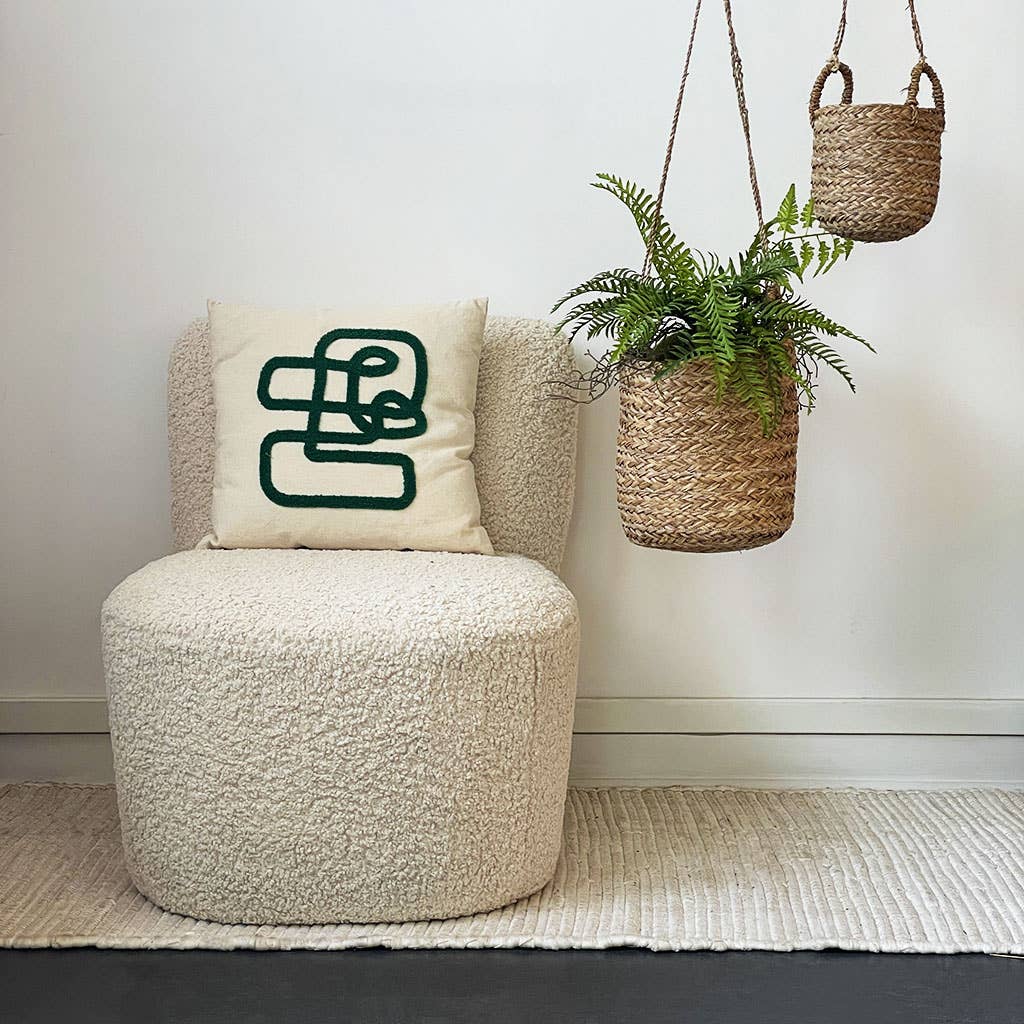 Eve Doudou Natural Armchair - Curated Home Decor