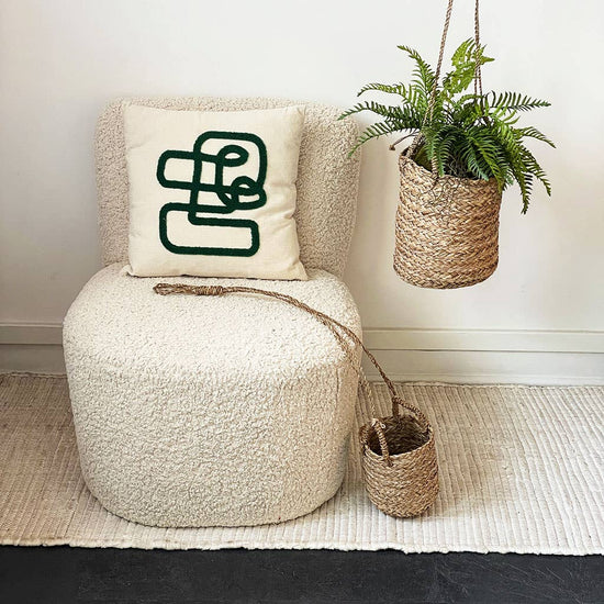 Eve Doudou Natural Armchair - Curated Home Decor