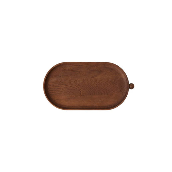 Inka Wood Tray - Dark - Curated Home Decor