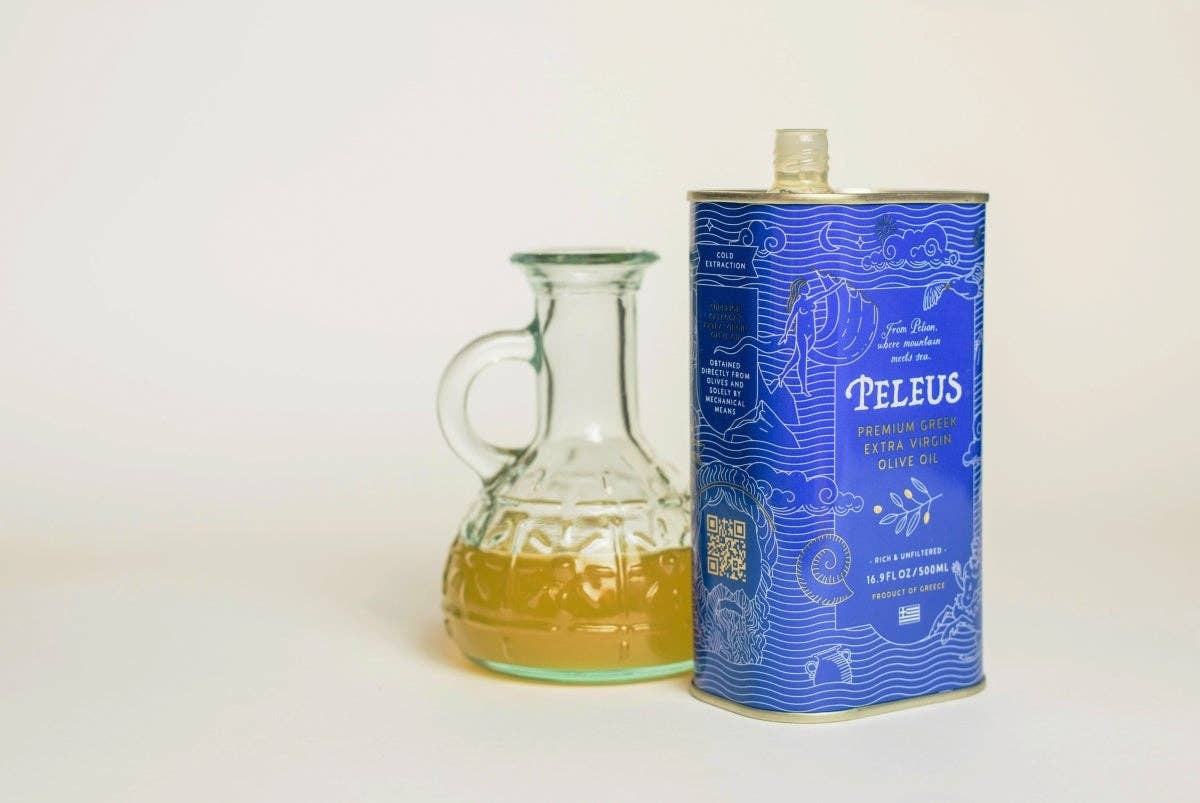 Peleus Greek Extra Virgin Olive Oil - Curated Home Decor