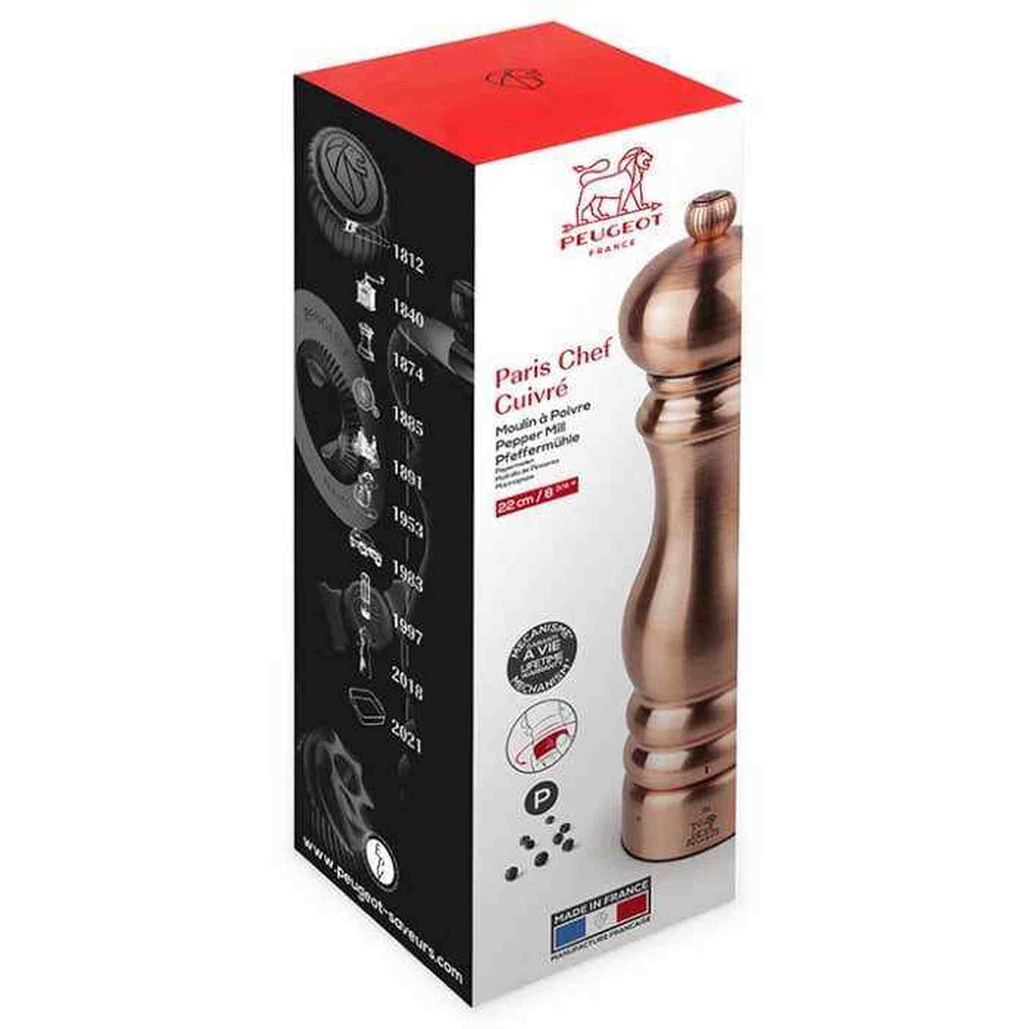 
                  
                    Peugeot Paris Copper Salt Mill - Curated Home Decor
                  
                