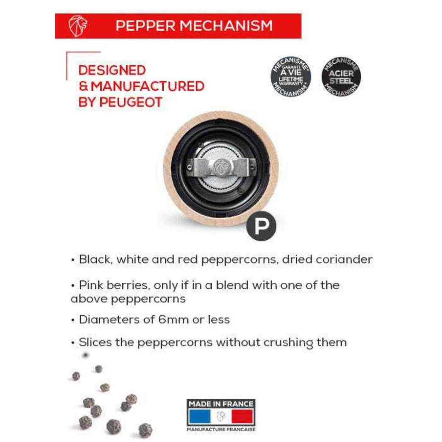 
                  
                    Peugeot Paris Natural 12 in Pepper Mill - Curated Home Decor
                  
                