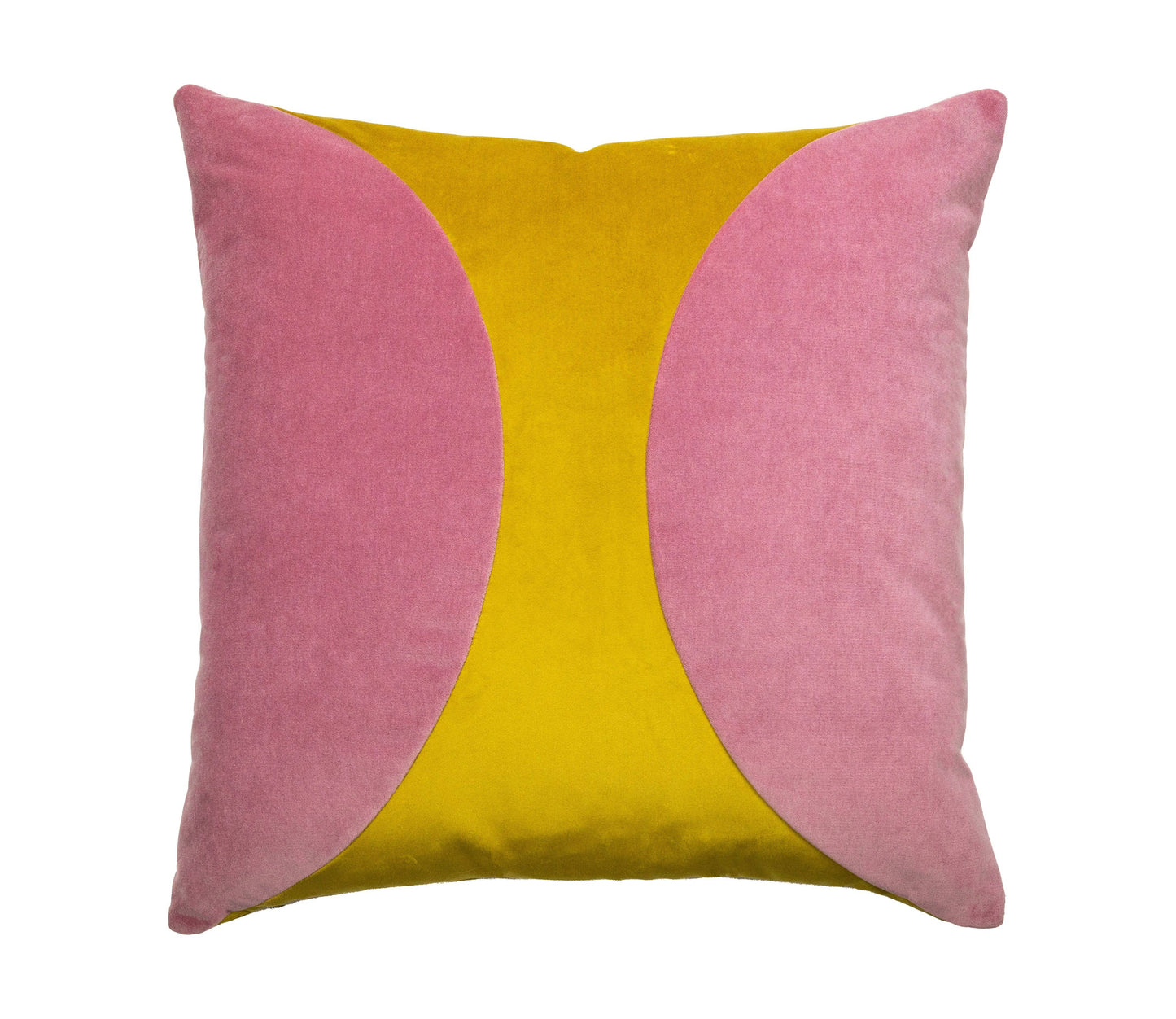 Liv Pillow - Dusty Rose/Brass - Curated Home Decor