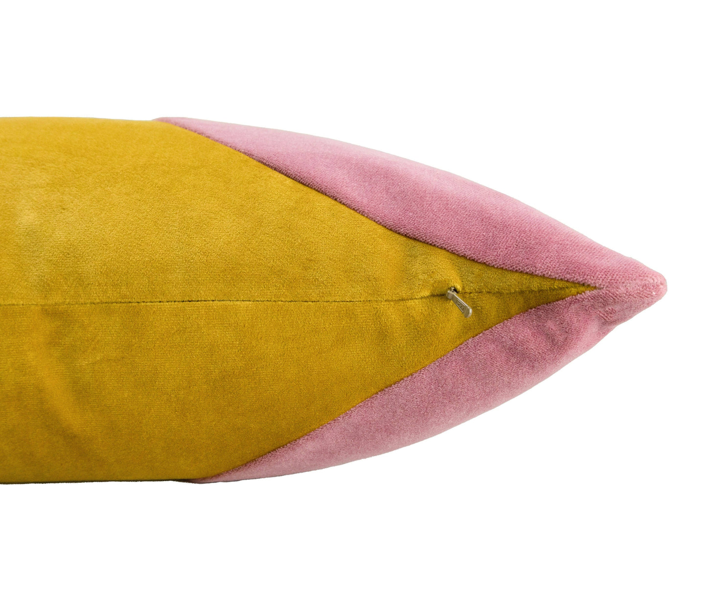 Liv Pillow - Dusty Rose/Brass - Curated Home Decor