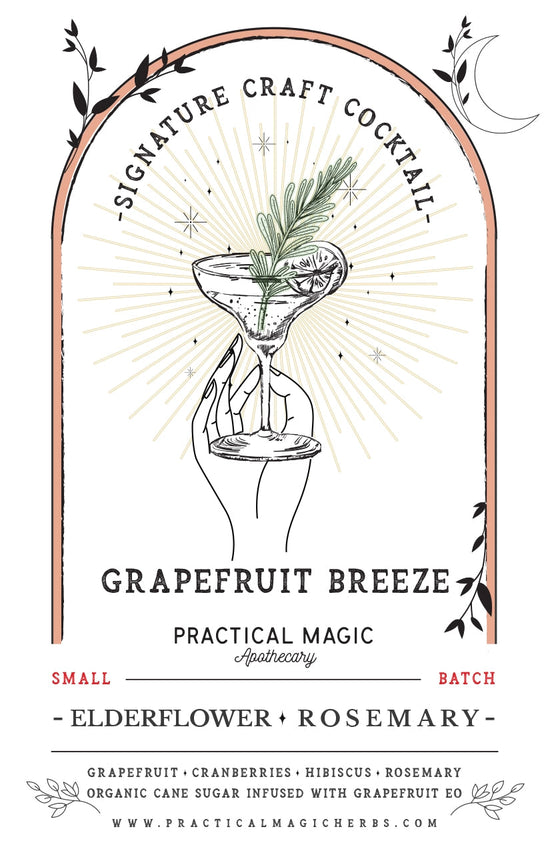 Botanical Craft Cocktail~Grapefruit Breeze - Curated Home Decor