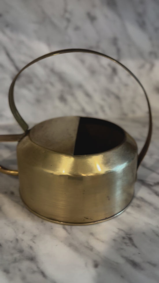 Load and play video in Gallery viewer, Vintage Brass Watering Can
