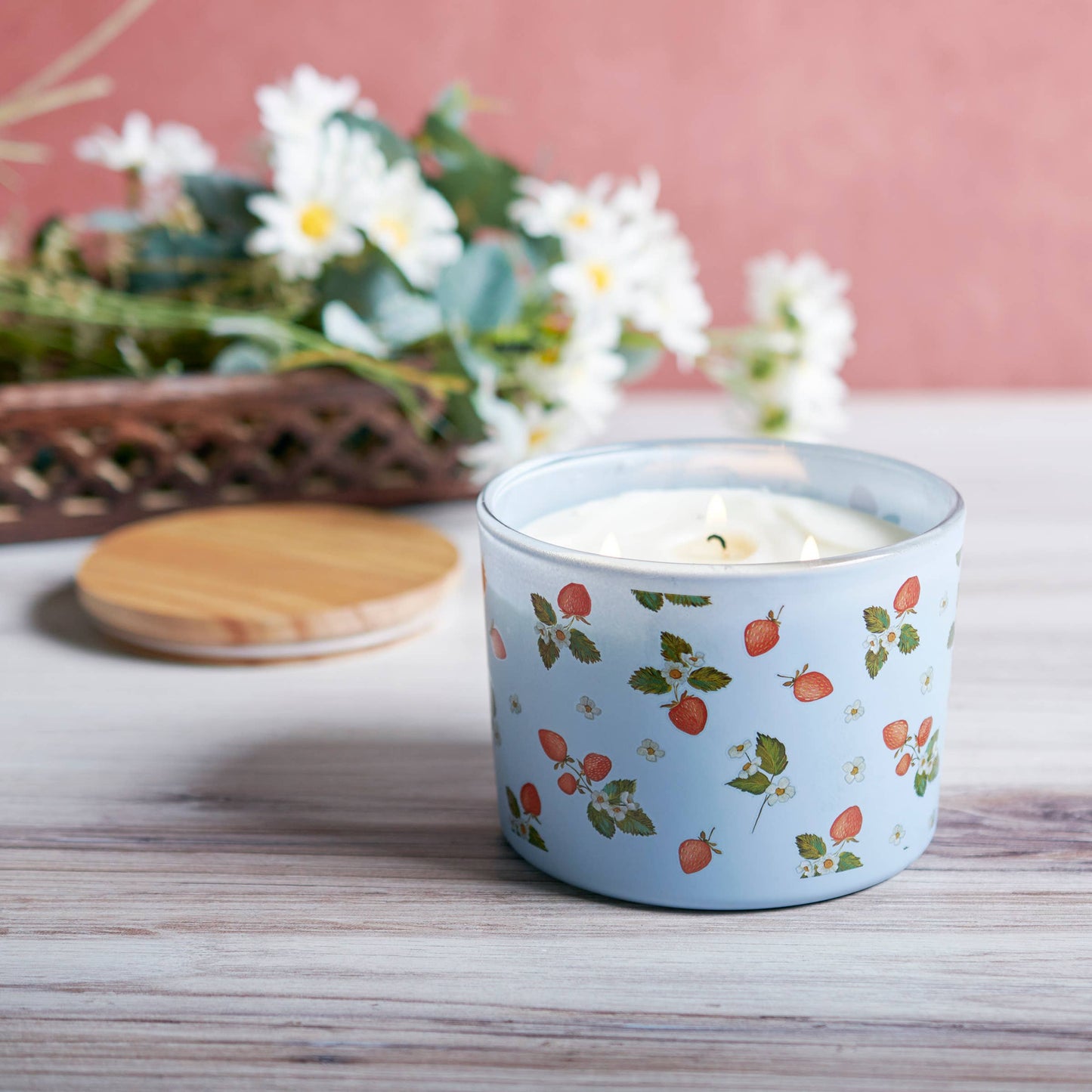 Strawberry Candle - Curated Home Decor