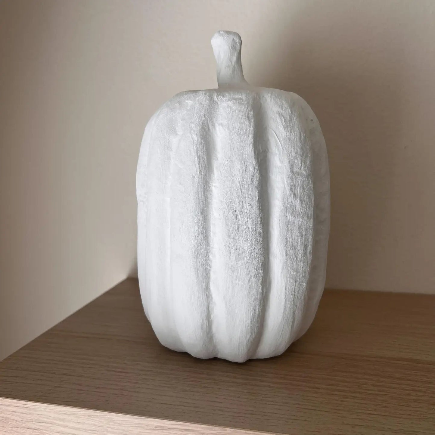 10" Papier Mâché Pumpkin - Curated Home Decor