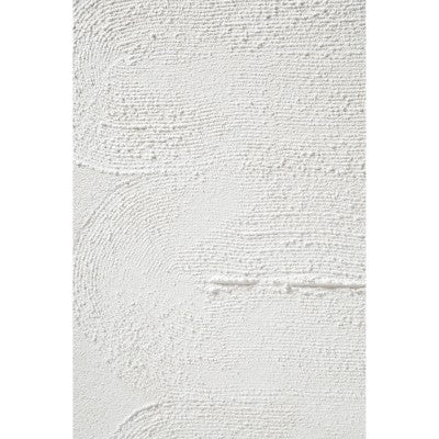 Artic White Textured Canvas Wall Art - Curated Home Decor