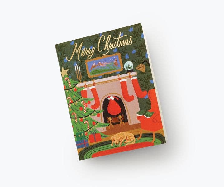 Christmas Eve Scene Card - Curated Home Decor