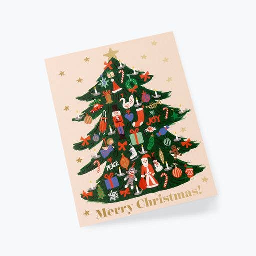 Trimmed Tree Card - Curated Home Decor